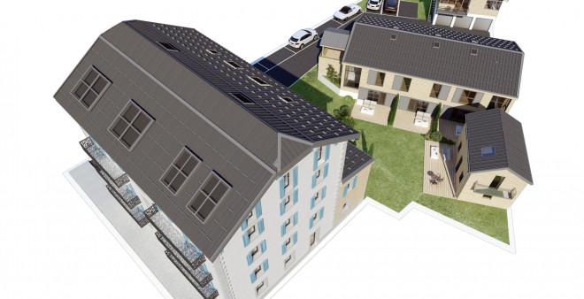Le Clos des Roches - Nouveau dévelopement d'appartements et maisonnettes 2 et 3 chambres - Village des Praz